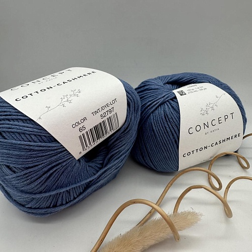 Пряжа Cotton Cashmere 65