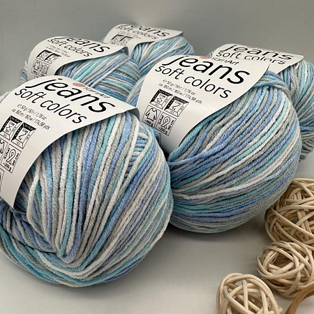 Пряжа Jeans soft colors 6203