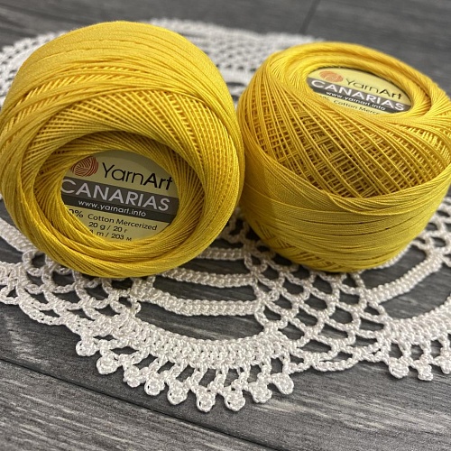 Пряжа Canarias 6347 желтый