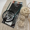 Спицы для вязания круговые Zing 100 cm №3,25