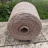 Пряжа в бобинах Loro Piana лен пепельный