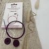 Спицы для вязания 10645 Knit pro тросик поворотный 76 см (готовая длина со спицами 100 см)