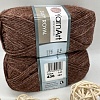 Пряжа Silky Royal 436 коричневый