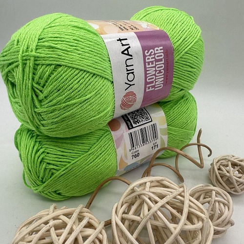 Пряжа Yarn art Flowers UNICOLOR