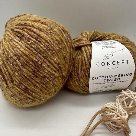 Пряжа Cotton Merino tweed 507
