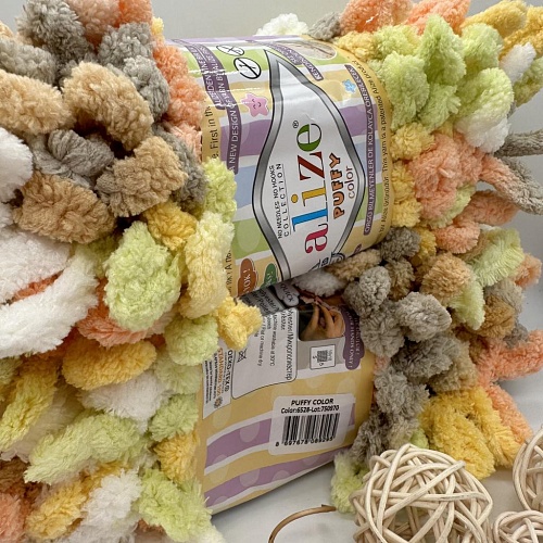 Пряжа Puffy Color 6528