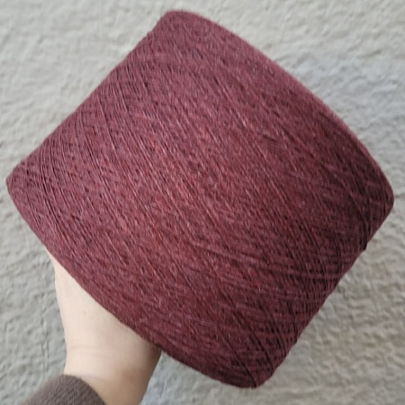 Пряжа в бобинах 201594 Nuovo bordeaux бордо