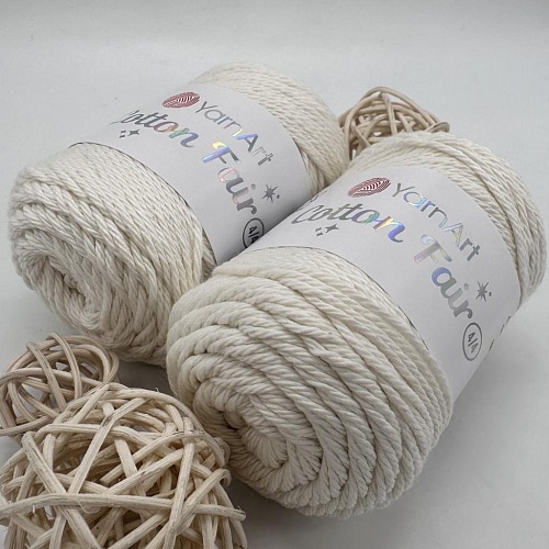 Пряжа Cotton fair 4/4