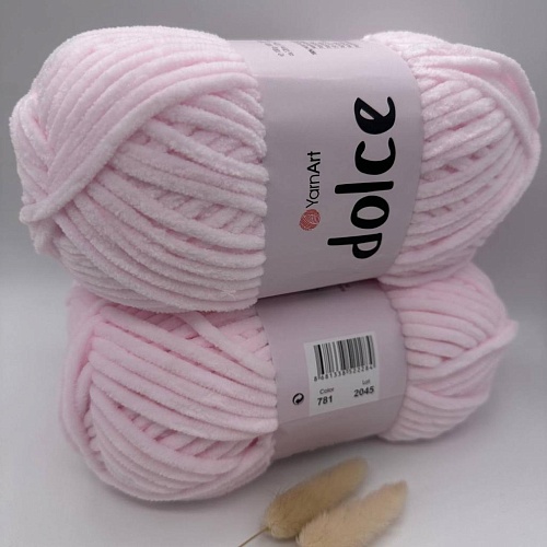 Пряжа YarnArt Dolce 781 св. розовый
