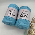 Пряжа Macrame cotton 763 бирюза