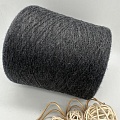 Пряжа в бобинах Loro Piana Top Cashmere цвет:medgrey mel т. серый Цена за 10гр