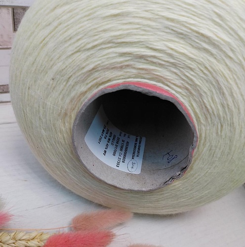 Пряжа в бобинах Angora 40 Giallo