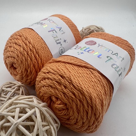 Пряжа Cotton fair 4/4