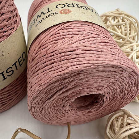 Пряжа Рафия крученая Papiro Twisted
