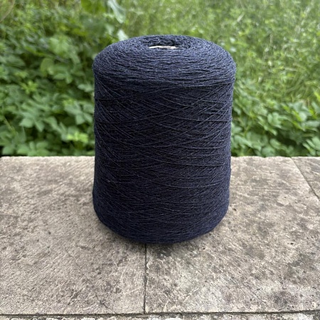 Пряжа в бобинах Loro Piana Cashmere Navy Mel Цена за 10гр