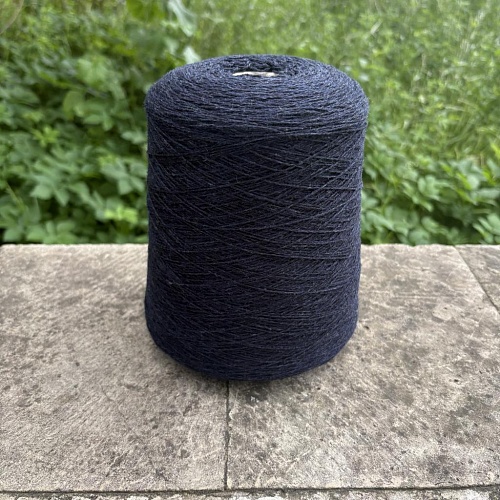 Пряжа в бобинах Loro Piana Cashmere Navy Mel Цена за 10гр