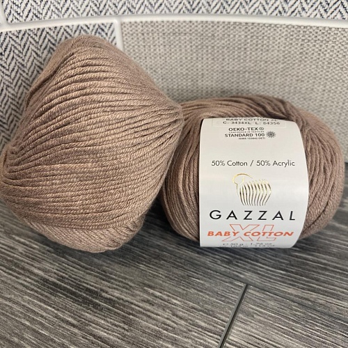 Пряжа Baby Cotton Xl 3434