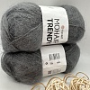 Пряжа Mohair trendy 114 серый