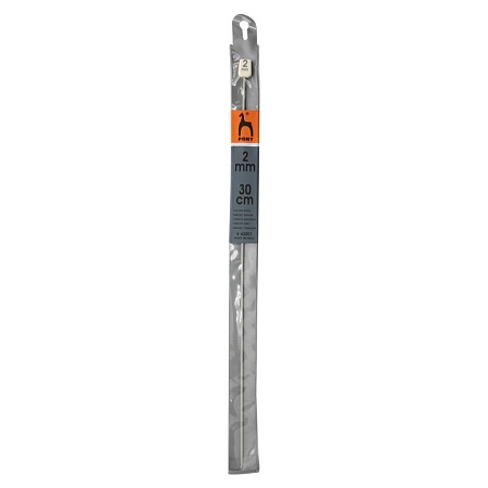 Крючки для вязания 43201 Крючок тунисский 30см №2,0мм с покрытием, Pony