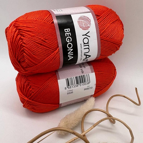 Пряжа YarnArt Begonia 5535