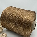 Пряжа в бобинах Lana gatto Paillettes цена за 10 грамм цвет: 31159 бронза