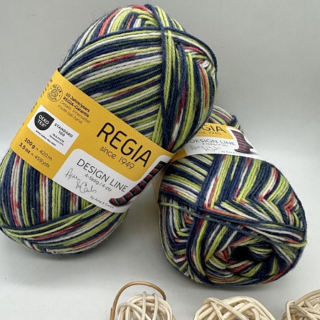 Пряжа Regia Design Line 4-fadig 03858 мирон