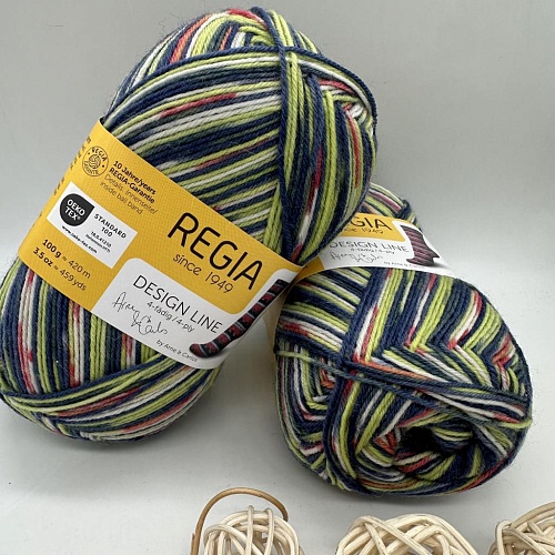Пряжа Regia Design Line 4-fadig 03858 мирон