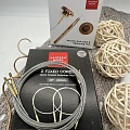 Спицы для вязания 350614 тросики Lantern Moon 76 см