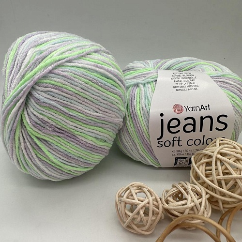 Пряжа Jeans soft colors 6201