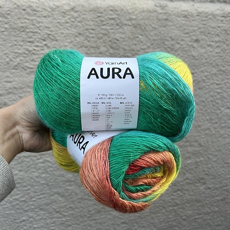 Пряжа YarnArt Aura 6514