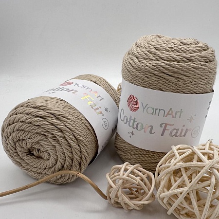 Пряжа Cotton fair 4/4