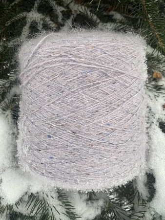 Пряжа Angora Spiky Tweed 3201 сирень
