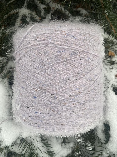 Пряжа Angora Spiky Tweed 3201 сирень