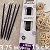 Спицы для вязания Спицы чулочные Jadore Cubics 15 cm №3.75 ламинированная береза, лавандовый, 5шт в упаковке