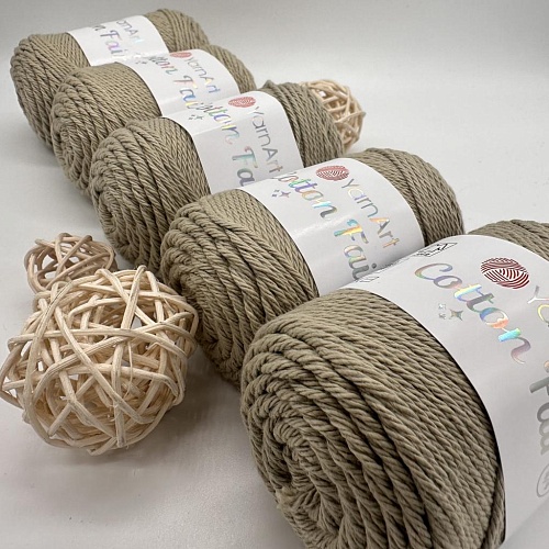 Пряжа Cotton fair 4/4