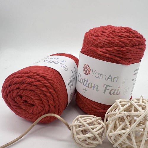 Пряжа Cotton fair 4/4