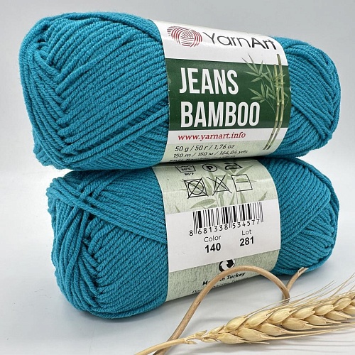 Пряжа YarnArt Jeans bamboo
