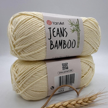 Пряжа YarnArt Jeans bamboo
