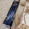 Спицы для вязания Спицы чулочные Knit Pro Zing 15cm №4.0 сапфир (темно-синий) 5шт в упаковке