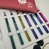 Аксессуары для вязания 47434 Набор съемных металлических спиц KnitPro Zing midi