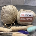 Пряжа YA Baby Cotton 403 беж