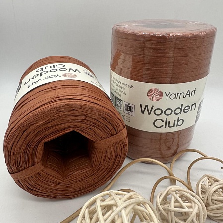 Пряжа Wooden Club 1609 (шоколад)