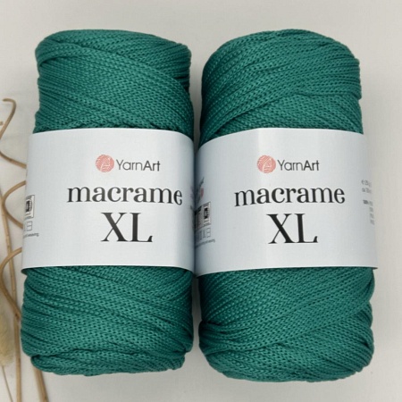 Пряжа Macrame XL 158 изумруд