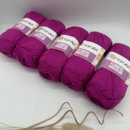 Пряжа Yarn art Flowers UNICOLOR 750