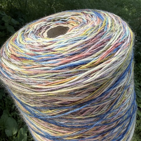Пряжа в бобинах Multiciolor №7 Цена за 10гр