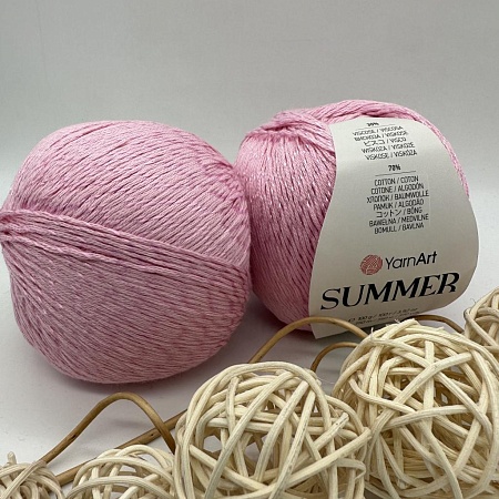 Пряжа YarnArt Summer 01 нежная роза