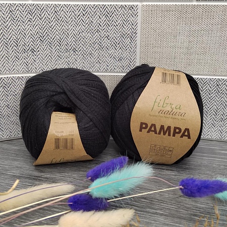 Пряжа Pampa 23-12 черный