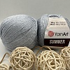 Пряжа YarnArt Summer 50 серебро