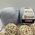 Пряжа YarnArt Summer 50 серебро