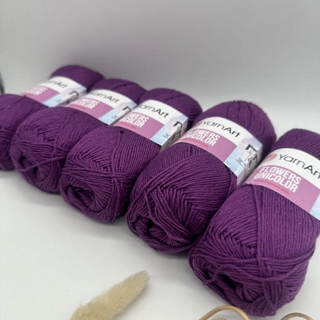 Пряжа Yarn art Flowers UNICOLOR